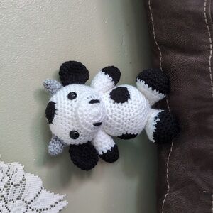 Hand crochet Baby Cow